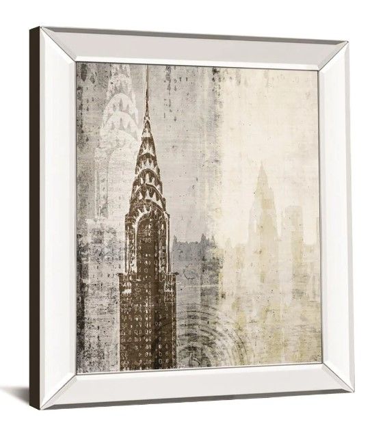 Classy Art Edifioe I by Venter, T Mirrored Frame Wall Art-1