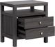 Magnussen Home® Merrifield Raisin Black Drawer Nightstand-1