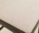 International Furniture Direct Balam Stained Dark/White Upholstered Barstool-5