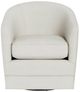 Universal Explore Home™ Customizable Coastal Living Outdoor Burke Fabric Swivel Chair-1