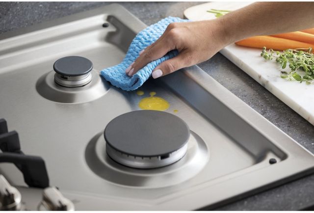 GE® 36" Stainless Steel Built-In Gas Cooktop-1