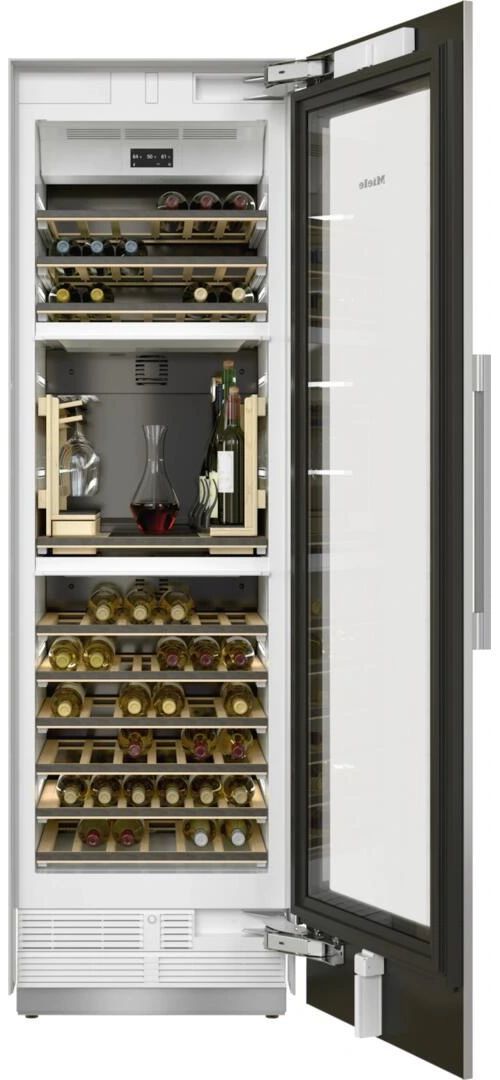 Miele MasterCool™ 24" 13.4 Cu. Ft. Panel Ready Built-In Wine Cooler-1