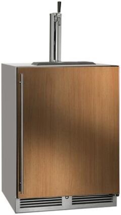 Perlick® C-Series 5.2 Cu. Ft. Brown/Stainless Steel Beer Cooler/Kegerator