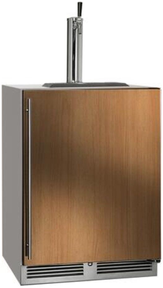 Perlick® C-Series 5.2 Cu. Ft. Brown/Stainless Steel Beer Cooler/Kegerator