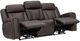 Parker House® Maveric Bette Coffee Power Reclining Sofa with Zero Gravity and Drop Down Table-2