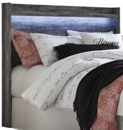Signature Design by Ashley® Baystorm Gray Queen Panel Headboard