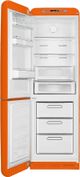 Smeg 50's Retro Style Aesthetic 11.7 Cu. Ft. Orange Bottom Freezer Refrigerator-1