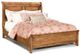 Durham Furniture Vineyard Creek Aged Wheat King Sleigh Bed with Low Footboard-0