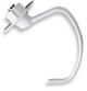KitchenAid® 4.3 & 4.8 L Tilt Head Coated C-Dough Hook-0