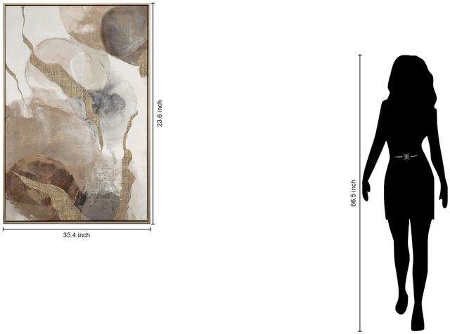 Classy Living Wildhearted Ethereal Whispers I Wall Art-2