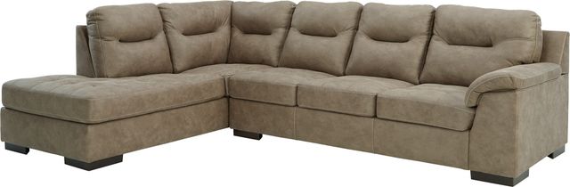Signature Design by Ashley® Maderla 2-Piece Pebble Left-Arm Facing Sofa Sectional and Chaise-0