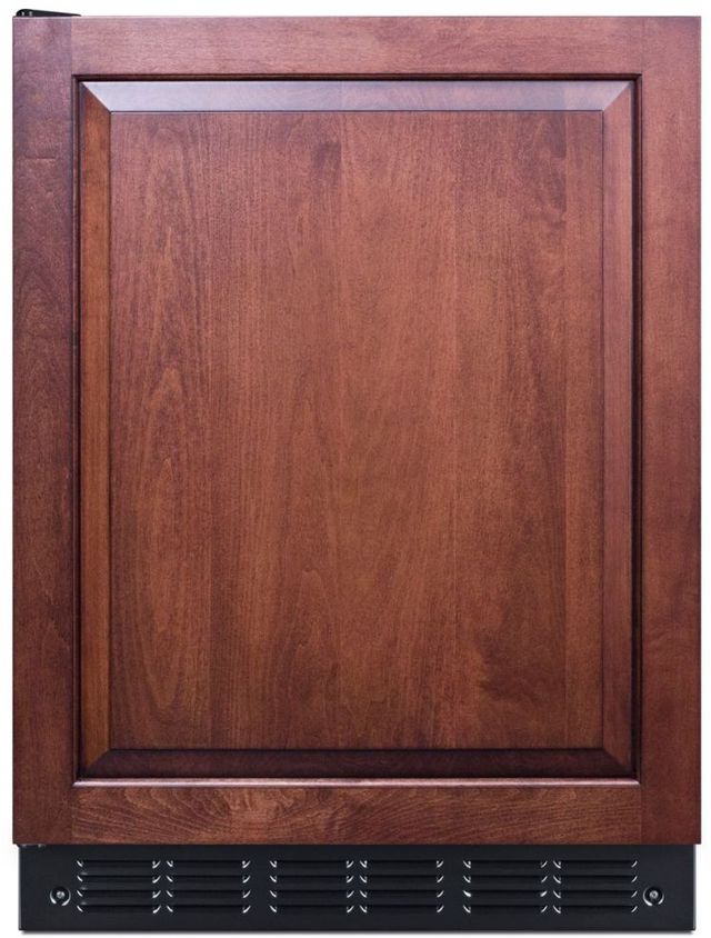 Summit® 24" 5 Cu. Ft. Panel-Ready Under The Counter European Refrigerator with Freezer-0