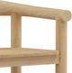 Dovetail Furniture Saskia Light Natural Dining Chair-4