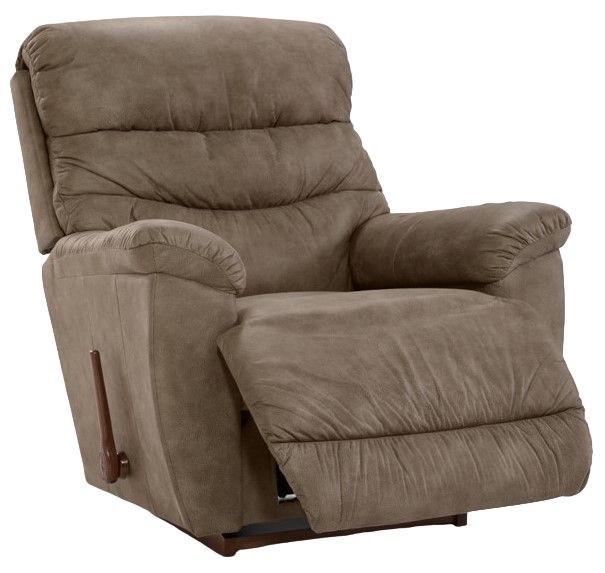 La-Z-Boy® Joshua Mushroom Manual Rocking Recliner-3