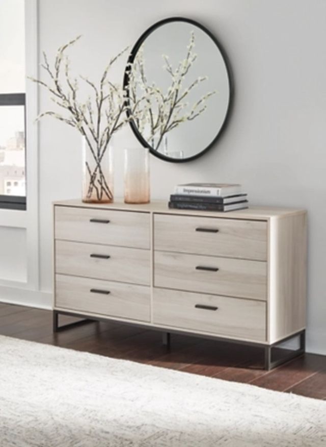 Signature Design by Ashley® Socalle Light Natural Dresser-4