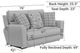 Catnapper® Chappy Pebble Manual Reclining Loveseat-5