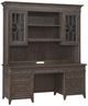 Liberty Furniture Paradise Valley Saddle Brown Credenza and Hutch-0