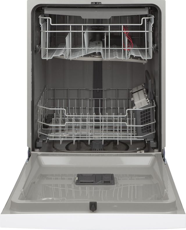 GE® 24" Built In Dishwasher-White-1