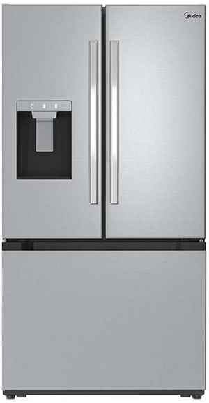 Midea® 36" 29.3 Cu. Ft. Fingerprint Resistant Stainless Steel French Door Refrigerator with Dual Icemakers