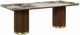 ACME Furniture Willene Gray/White Dining Table with Walnut Base-0