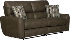 Catnapper® Dorian Eclipse/Pebble Reclining Sofa