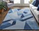 Feizy Nash Blue 5' x 8' Rug-5