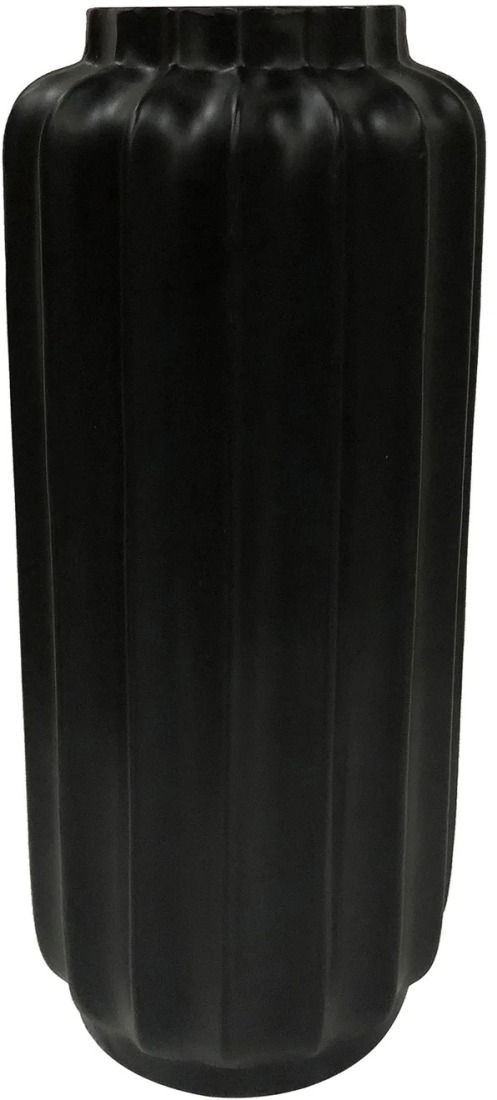 Harp & Finial® Bari Matte Black Medium Floor Vase-0