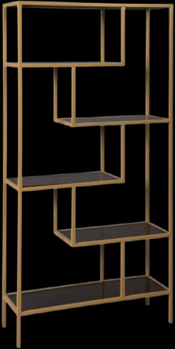 Signature Design by Ashley® Frankwell Gold Bookcase-0