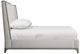 Bernhardt Albion Beige/Pewter Queen Shelter Bed-3