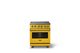 Viking® 5 Series 30" Daffodil Pro Style Electric Range with Polished Chrome Trim-3