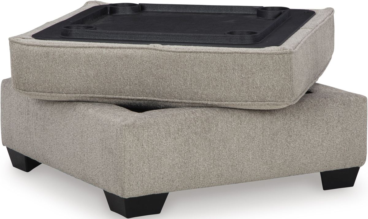 Claireah Storage Ottoman - Umber Claireah Storage Ottoman - Umber