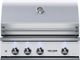 Delta Heat 3-Burner Stainless Steel/White Built-In Liquid Propane Grill-0
