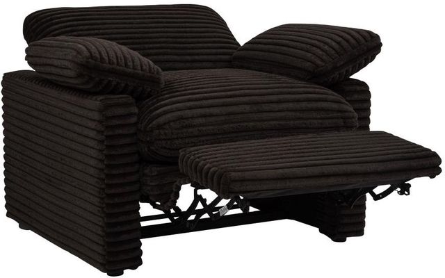 Coaster® Collins Chocolate Brown Power Recliner Chair-1