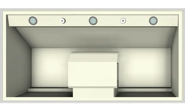 Vent-A-Hood® 42" Biscuit Under Cabinet Hood-2