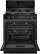 Whirlpool® 30" Black Free Standing Gas Range-1