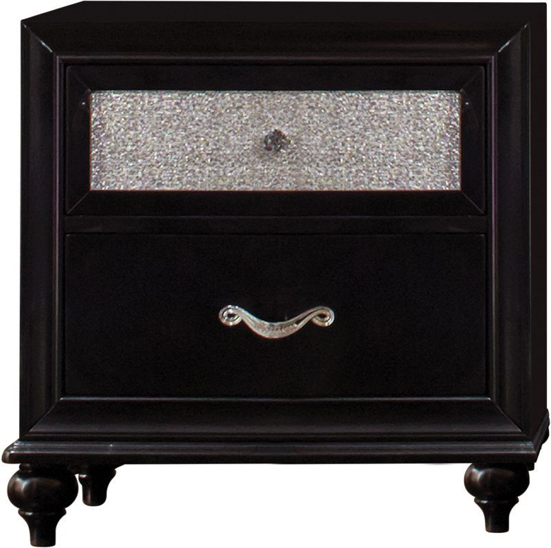 Coaster® Barzini Black Nightstand