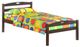 Night & Day Furniture™ Zest Bedroom Sesame Dark Chocolate Full Panel Bed-0