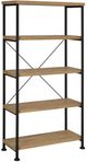 Coaster® Analiese Mango 4-shelf Bookshelf-0