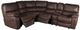 Porter International Designs Ramsey 6-Piece Rodeo Brown Leather-Look Manual Reclining Sectional-0