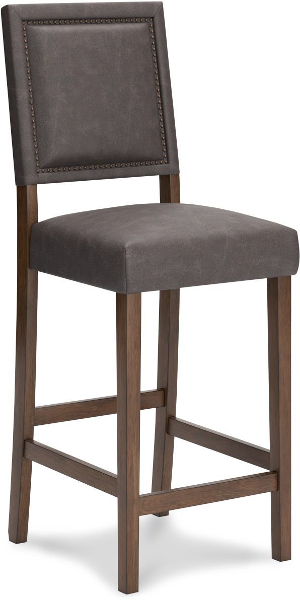 Signature Design by Ashley® Benmara Grayish Brown Bar Stool-0