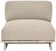 Classic Home Livia Taupe Fabric/Wood Outdoor Accent Chair-2