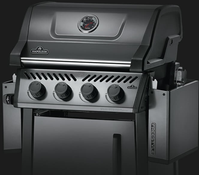 Napoleon® Freestyle® 425 4-Burner Graphite Gray Freestanding
