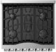 Viking® 3 Series 30" Stainless Steel Pro Style Gas Range-2