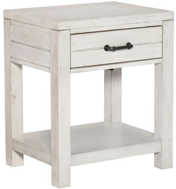 Legacy Classic Summer Camp Stone Path Gray Nightstand-0