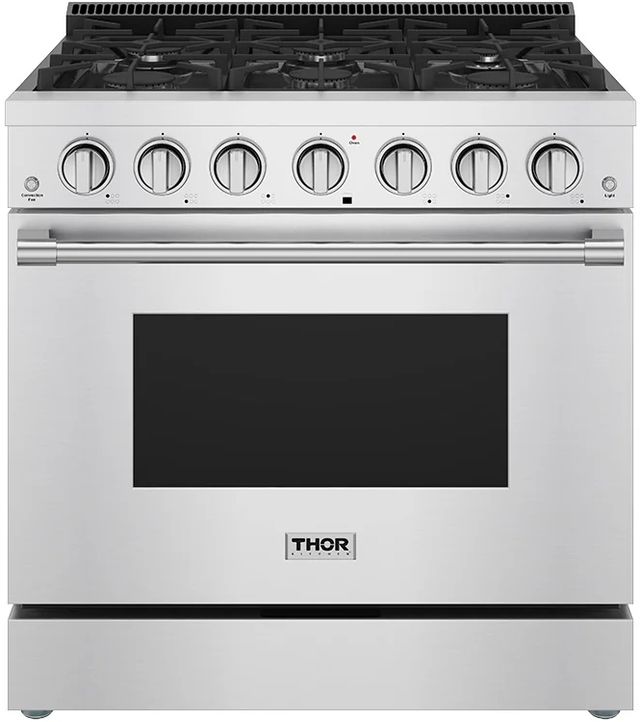 Thor Kitchen S Series 36" Pro Style Liquid Propane Gas Range-0