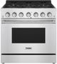 Thor Kitchen S Series 36" Pro Style Liquid Propane Gas Range-0