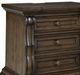Signature Design by Ashley® Maylee Dark Brown 3-Drawer Nightstand-5