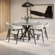 Amisco Customizable Carmen Dining Arm Chair-1