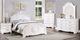 Furniture of America® Alecia 4-Piece White Twin Bedroom Set-0