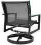 CabanaCoast® Customizable Skye Aluminum Outdoor Lounge Swivel Rocker-2
